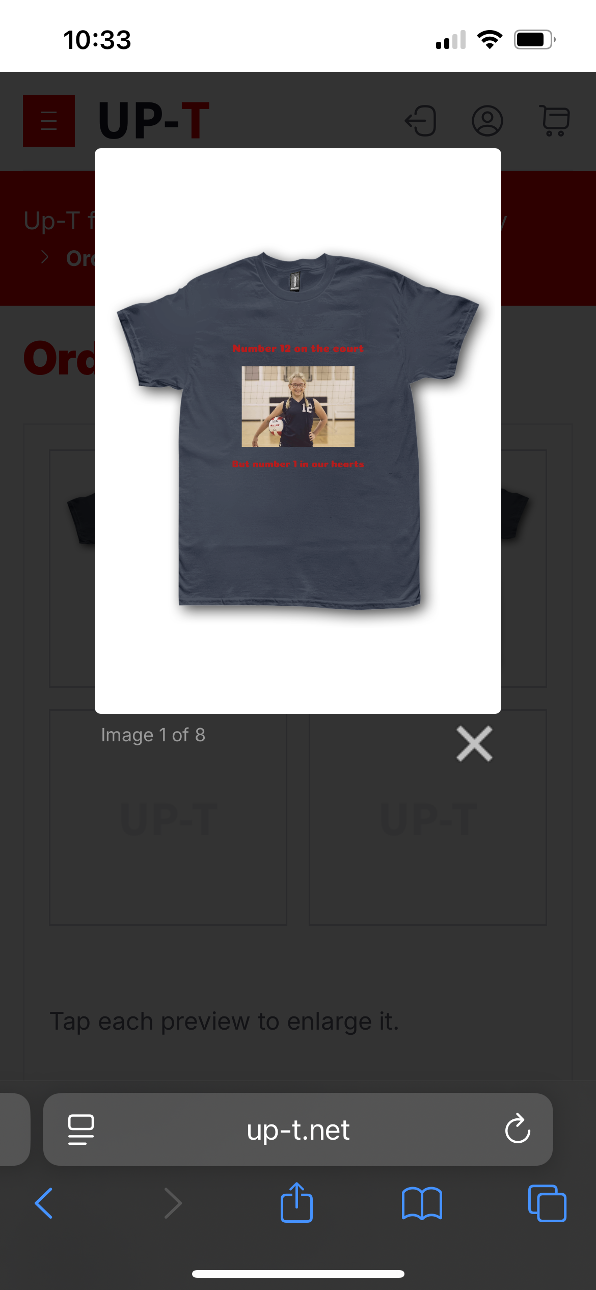 Have not received items